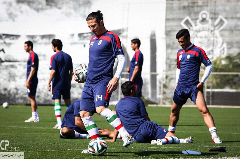 تیم ملی ایران,جام جهانی 2014,عکس های تمرین تیم ملی ایران در برزیل 2014
