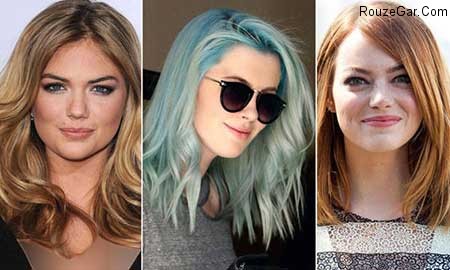 جدیدترین مدل رنگ مو متناسب با رنگ سال 2015