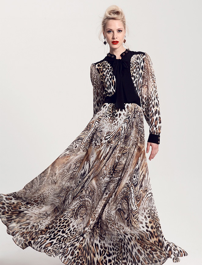جدیدترین مدل لباس مجلسی بلند زنانه ۲۰۱۵