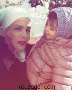 همسر امیر مهدی ژوله,امیر مهدی ژوله,مهدی ژوله در کنار دخترش گندم