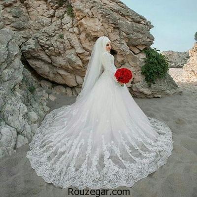 مدل لباس عروس باحجاب 2017-96