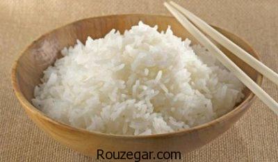 خواص برنج سفید برای زخم روده،خواص برنج سفید برای نقرس،خواص برنج سفید برای تقویت مثانه