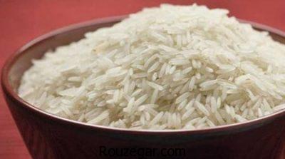 خواص برنج سفید برای زخم روده،خواص برنج سفید برای نقرس،خواص برنج سفید برای تقویت مثانه