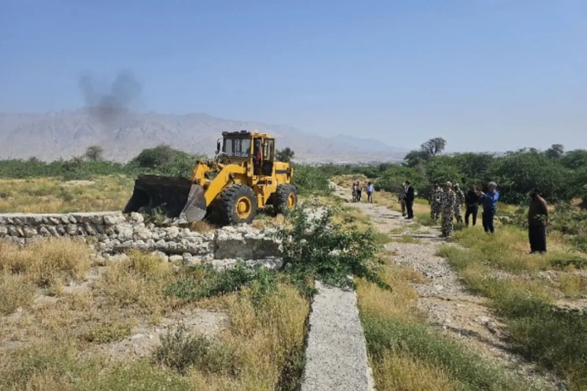 ۲۰ هزار مترمربع از مزارع چلاجور مرزنآباد آزادسازی شد
