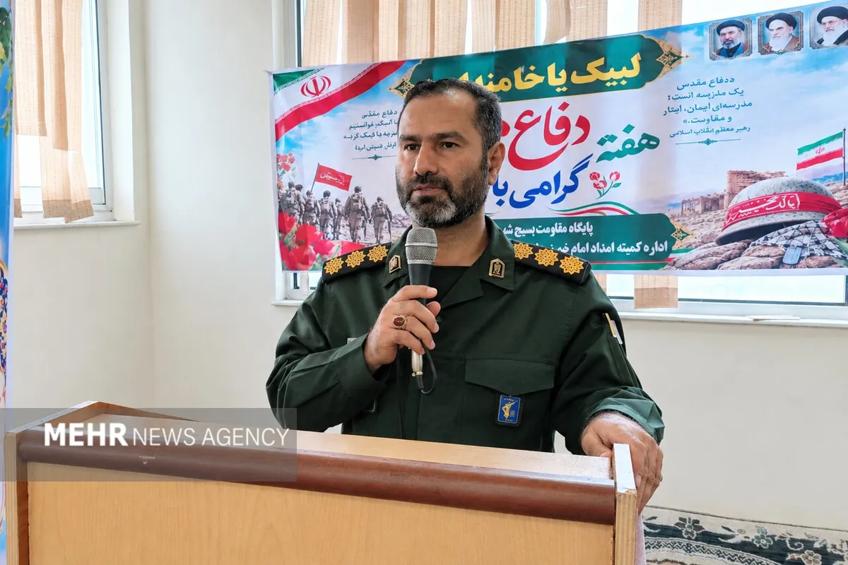فرمانده سپاه شفت: جنگ تحمیلی نهال انقلاب اسلامی را مستحکمتر کرد