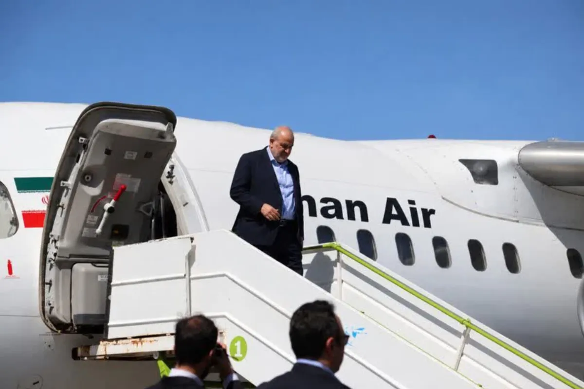 وزیر نیرو وارد مشهد شد