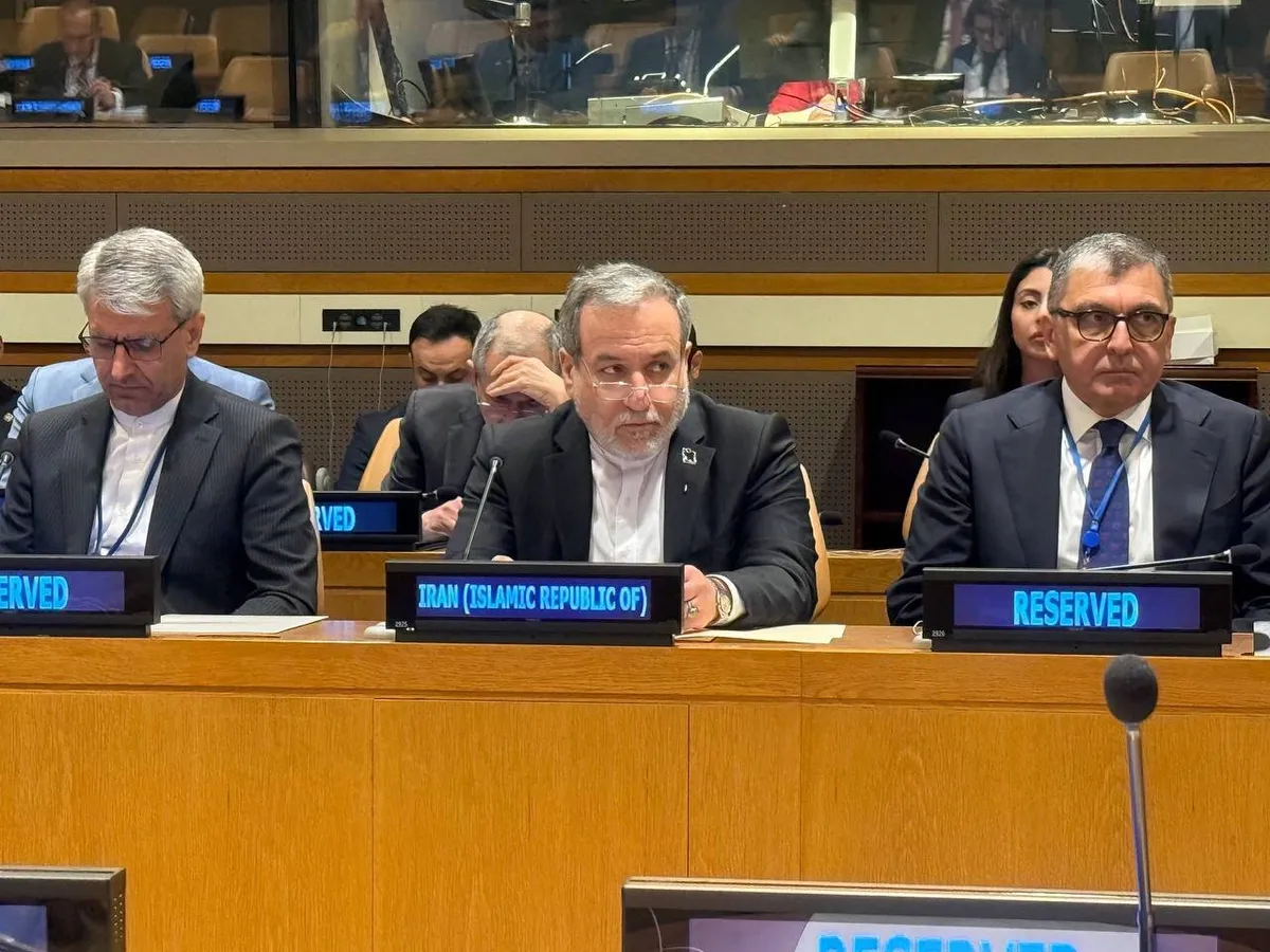 عراقچی: توسعه نباید گروگان اجبار، تبعیض، دستورکارهای سیاسی یا یکجانبه‌ گرایی قرار گیرد