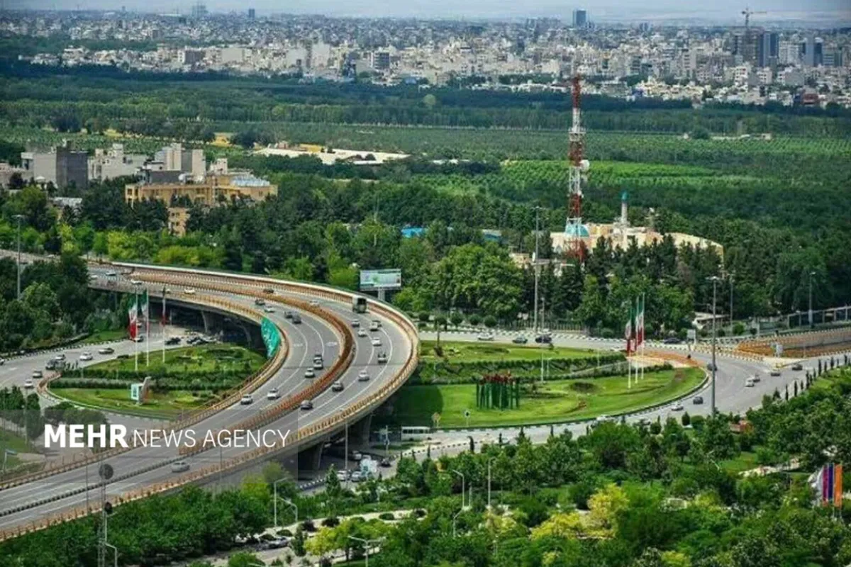 تمام ایستگاههای شاخص کیفیت هوای مشهد در وضعیت زرد و سبز