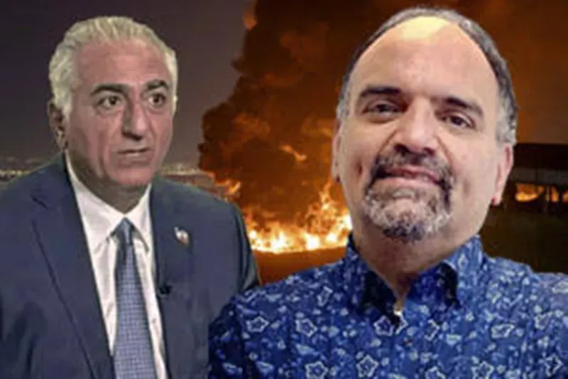 سروش دباغ با «انجیل متی» رضا پهلوی را نواخت