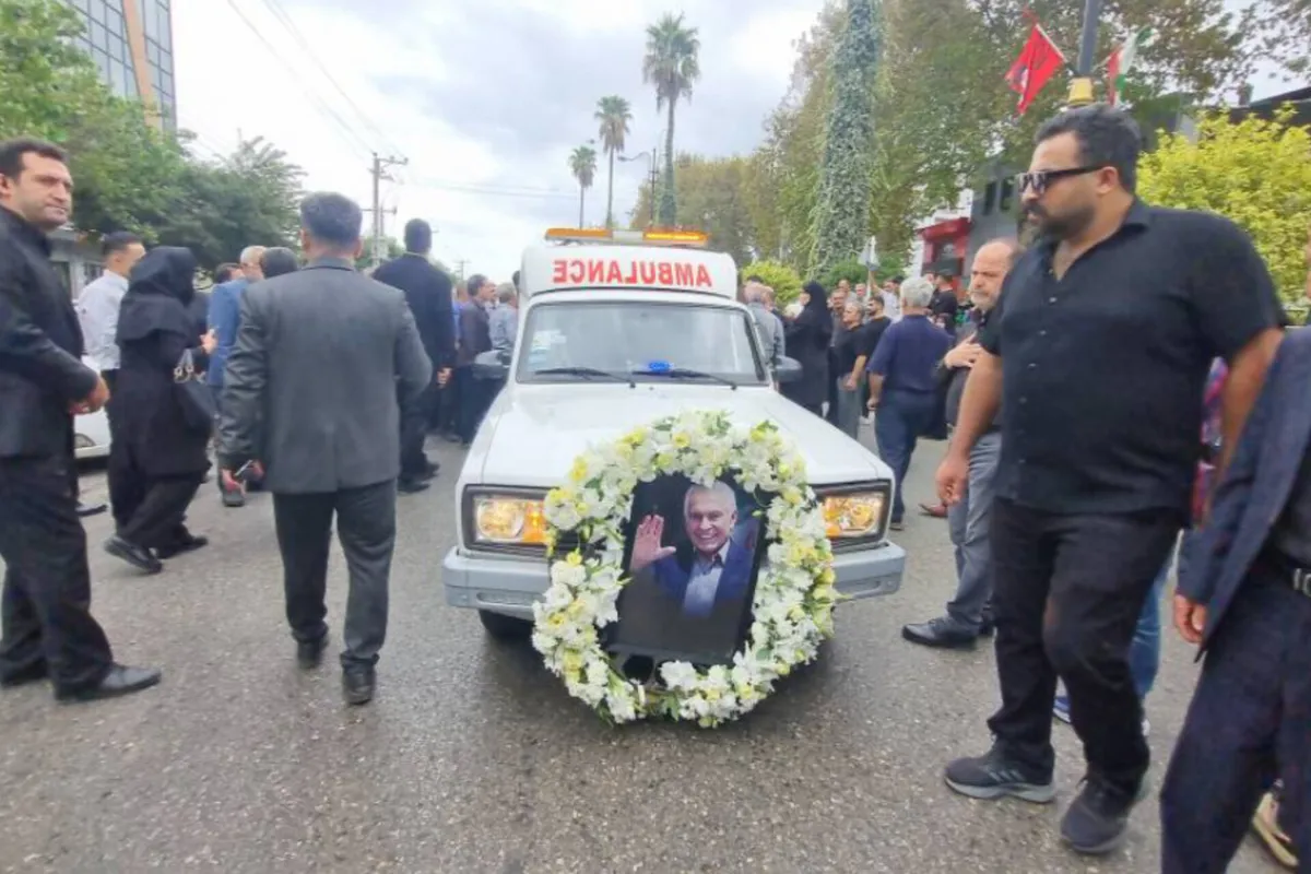 پیکر احمد ناطقنوری در نور تشییع شد