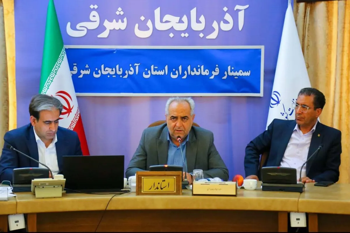 سرمست: حکمرانی مشارکتی مسیر توسعه متوازن آذربایجانشرقی است