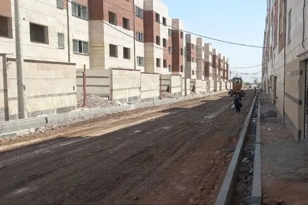 پروژه ۵۱۹واحدی نهضت ملی مسکن کوی سامان قیدار زنجان ٨٥ درصد پیشرفت دارد