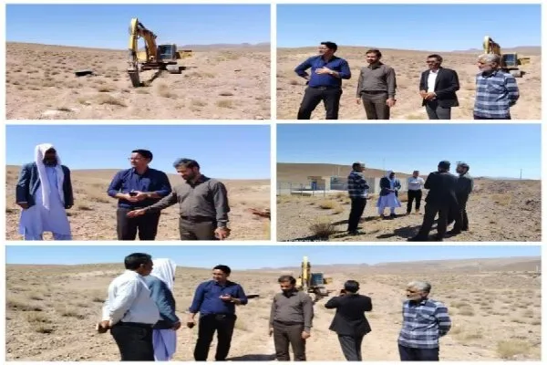 آغاز اجرای پروژه آبرسانی به روستای مرزی «بوته زیرگ» درمیان