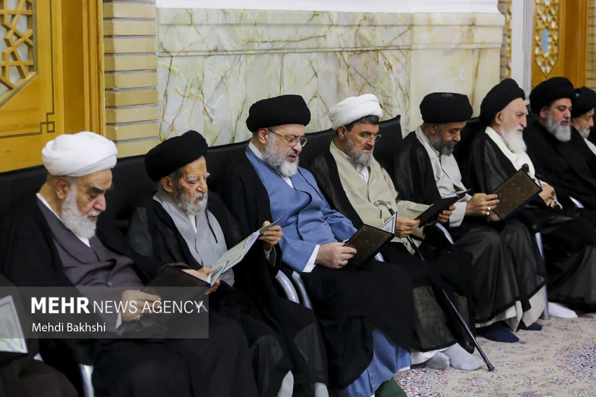 بزرگداشت آیتالله شبیری زنجانی در حرم حضرت معصومه(س) برگزار شد