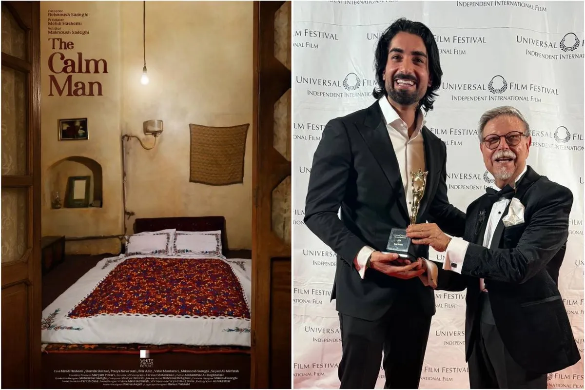 «مرد آرام» با بازی و تهیه‌کنندگی مهدی هاشمی، بهترین فیلم جشنواره آمریکایی شد
