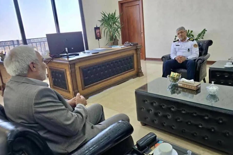 پیگیری مشکلات ترافیکی تبریز در دیدار جعفریآذر با رئیس پلیس راهور
