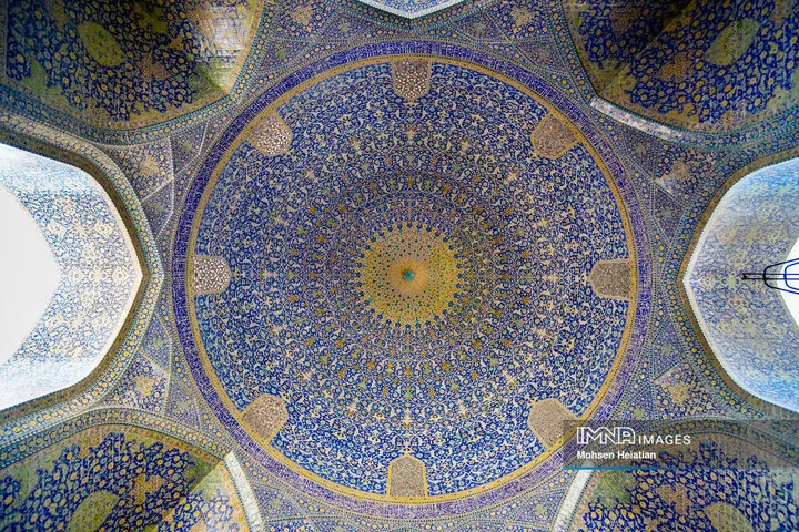 مسجد امام اصفهان شاهکار رنگی معماری جهان معرفی شد