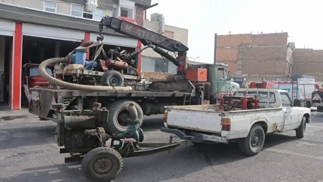 آمادهسازی تجهیزات تخلیه آب معابرشهری ارومیه برای مقابله با آبگرفتگیهای احتمالی