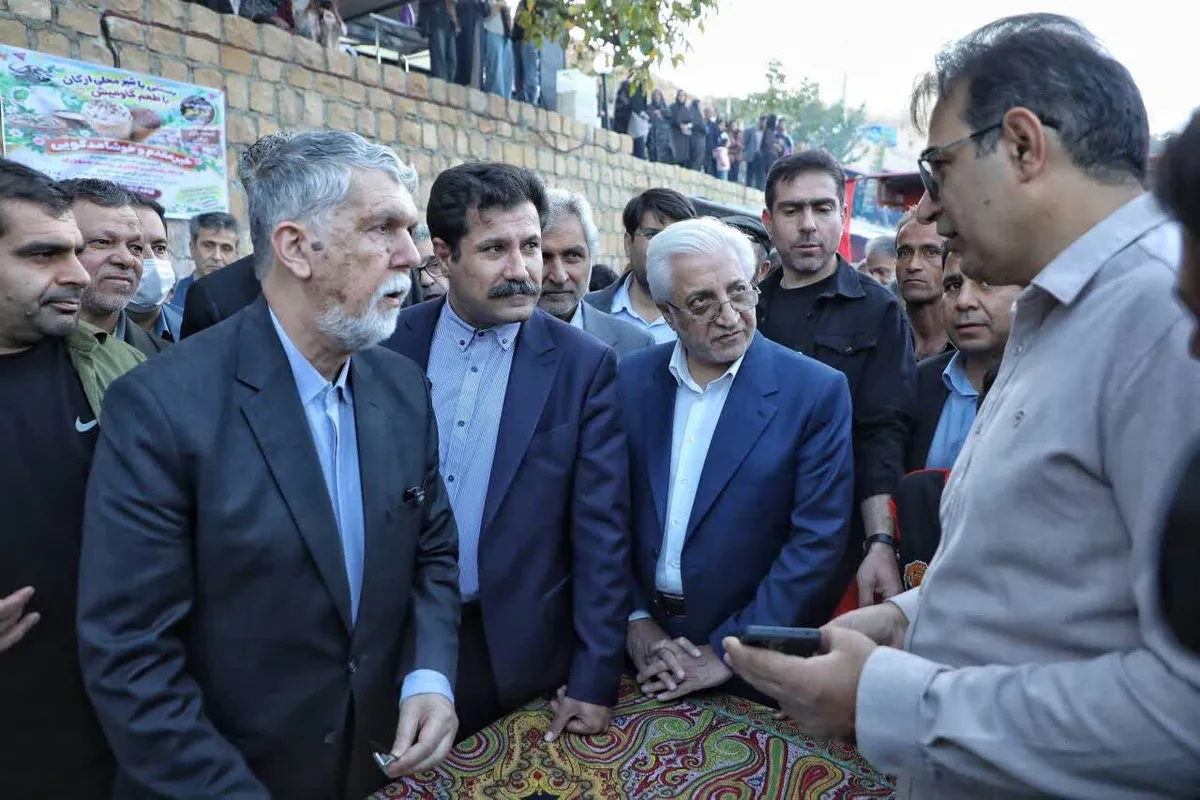 حسینزاده و صالحی از ظرفیتهای اقتصادی و گردشگری ارکان بازدید کردند