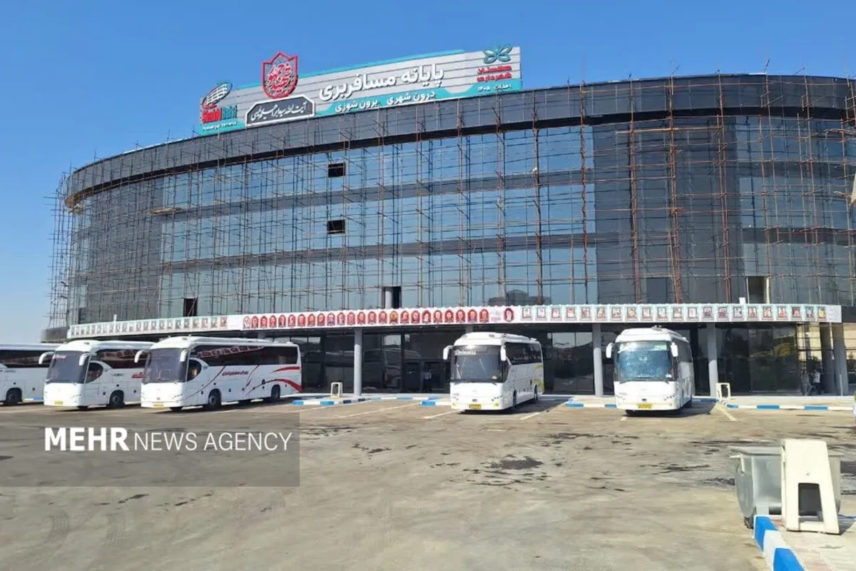 بهرهبرداری از پایانه مسافربری گلستان با اعتبار ۴ هزار میلیارد ریال