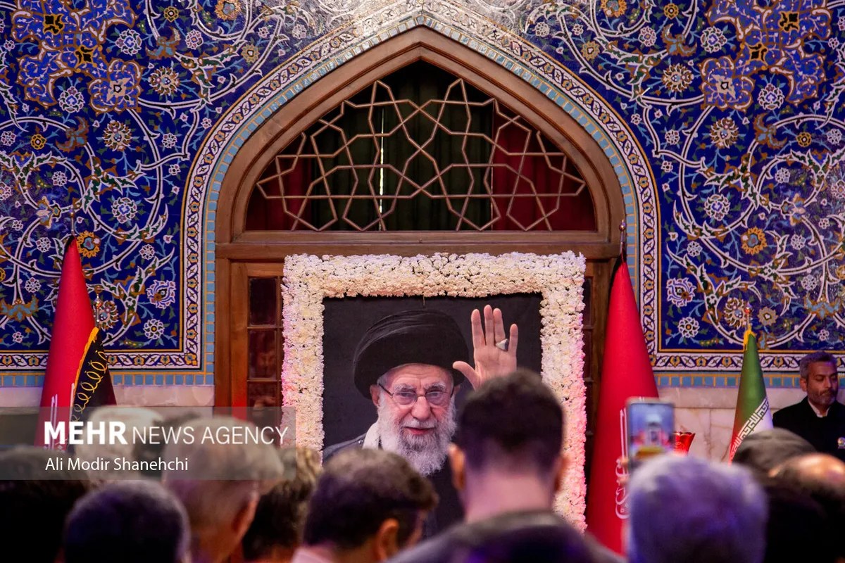رواق دارالذکر حرم رضوی؛ میعادگاه عزاداران فاطمی در جوار مزار رهبر شهید