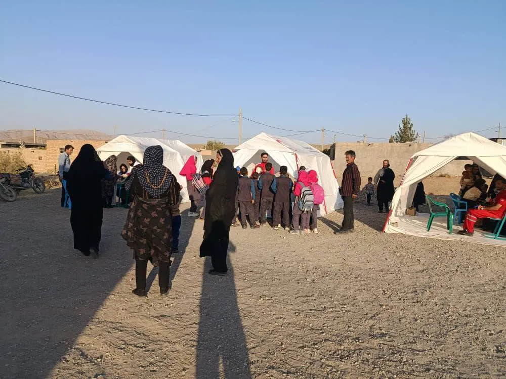 بهره مندی اهالی روستای برازجان سرچهان از خدمات سلامت