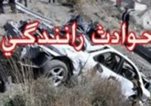 واژگونی سواری در جاده خرامه با پنج مصدوم