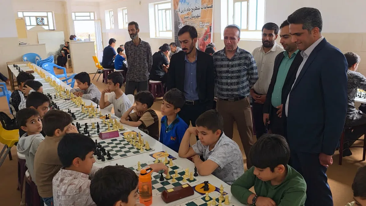 قهرمانی شطرنجباز میبدی در رقابتهای شطرنج هفته تربیت بدنی