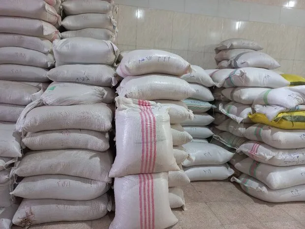 انبار ۴۷۰ تنی برنج قاچاق در بابل شناسایی شد
