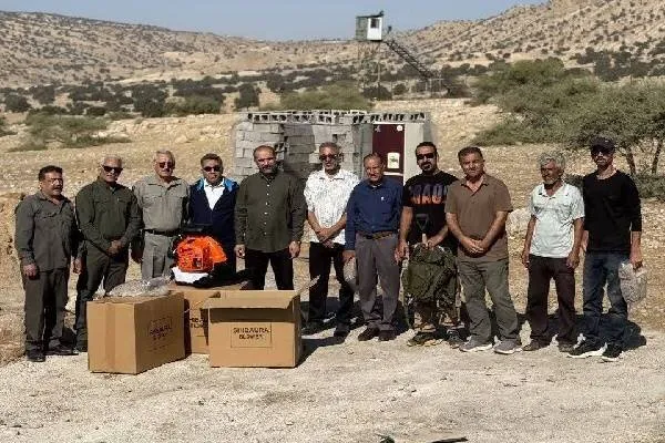 تجهیز چهار روستای حاشیه مناطق حفاظتشده گچساران به تجهیزات اطفای حریق