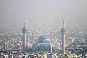 وضعیت ناسالم هوا در اصفهان