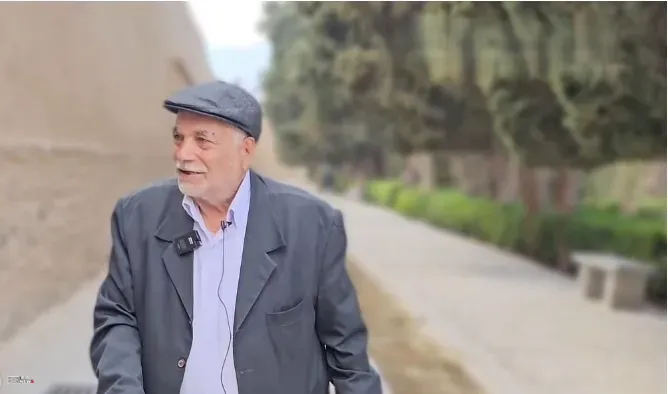 عباس زارعی فسخودی هنرمند واستاد تمام مرمت خانه های تاریخی در ایران
