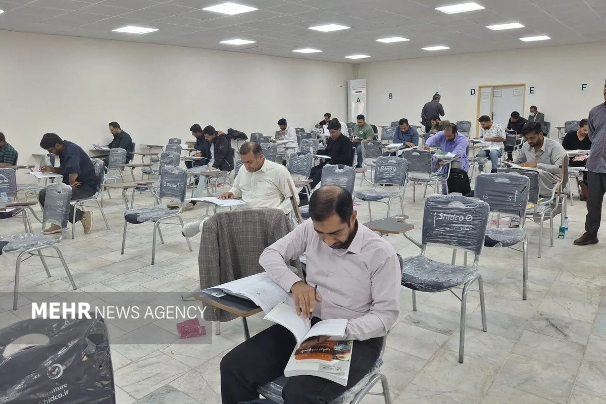 آغاز رقابت ۳۵۵۷ نفر در آزمون مهندسی سیستان و بلوچستان