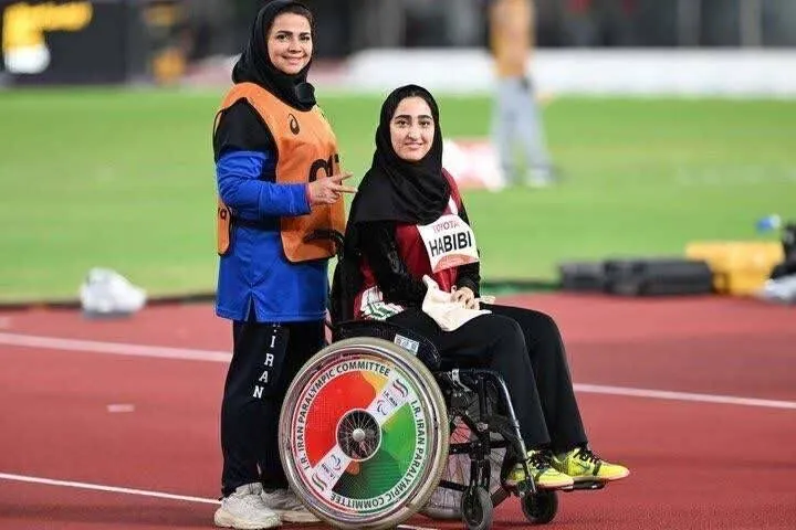 پرستو حبیبی نقره پارا دوومیدانی آسیا را به رباطکریم آورد