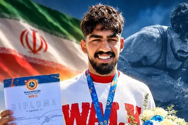 دعوت کشتیگیر همدانی به اردوی تیم ملی کشتی ساحلی نوجوانان