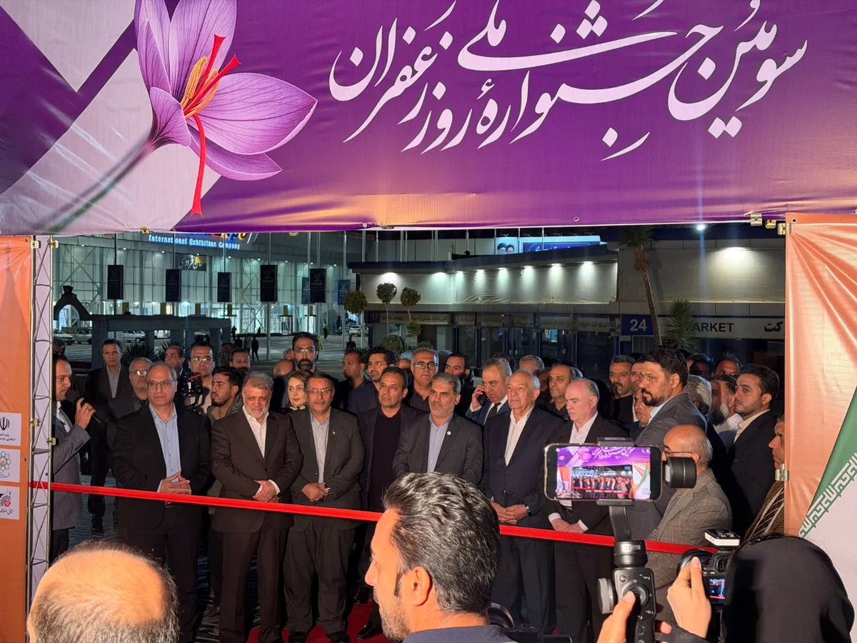 آغاز به کار نخستین نمایشگاه بینالمللی زنجیره ارزش زعفران در مشهد