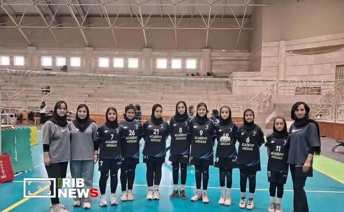 قهرمانی آبشار جعفریه در مسابقات مینی‌والیبال