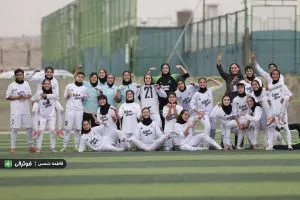 پیروزی مقتدرانه خاتون بم بر ملوان بندرانزلی در لیگ برتر فوتبال