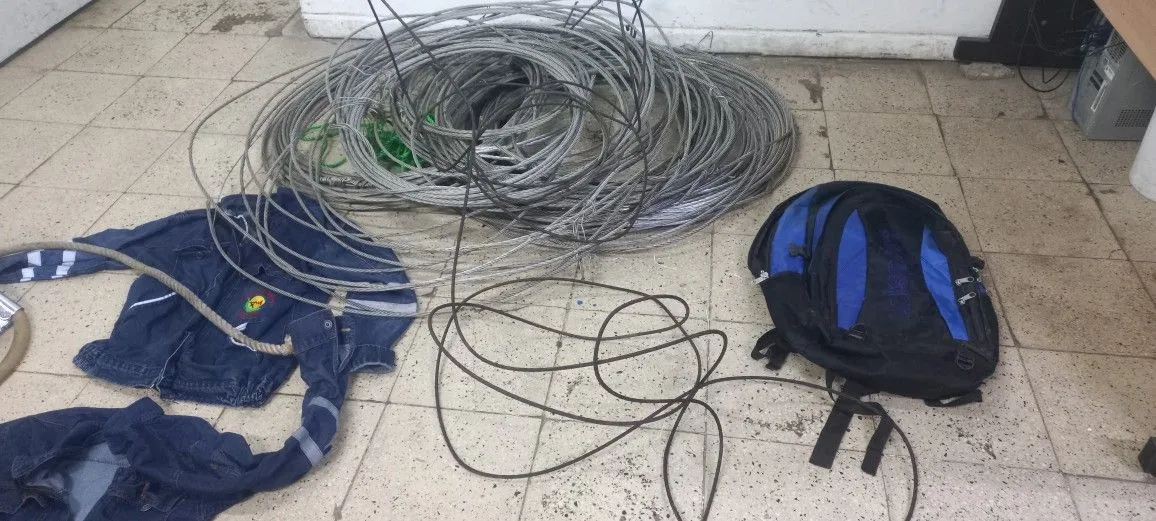 دستگیری سارق کابل برق با جعل عنوان مأمور اداره برق در سیاهکل