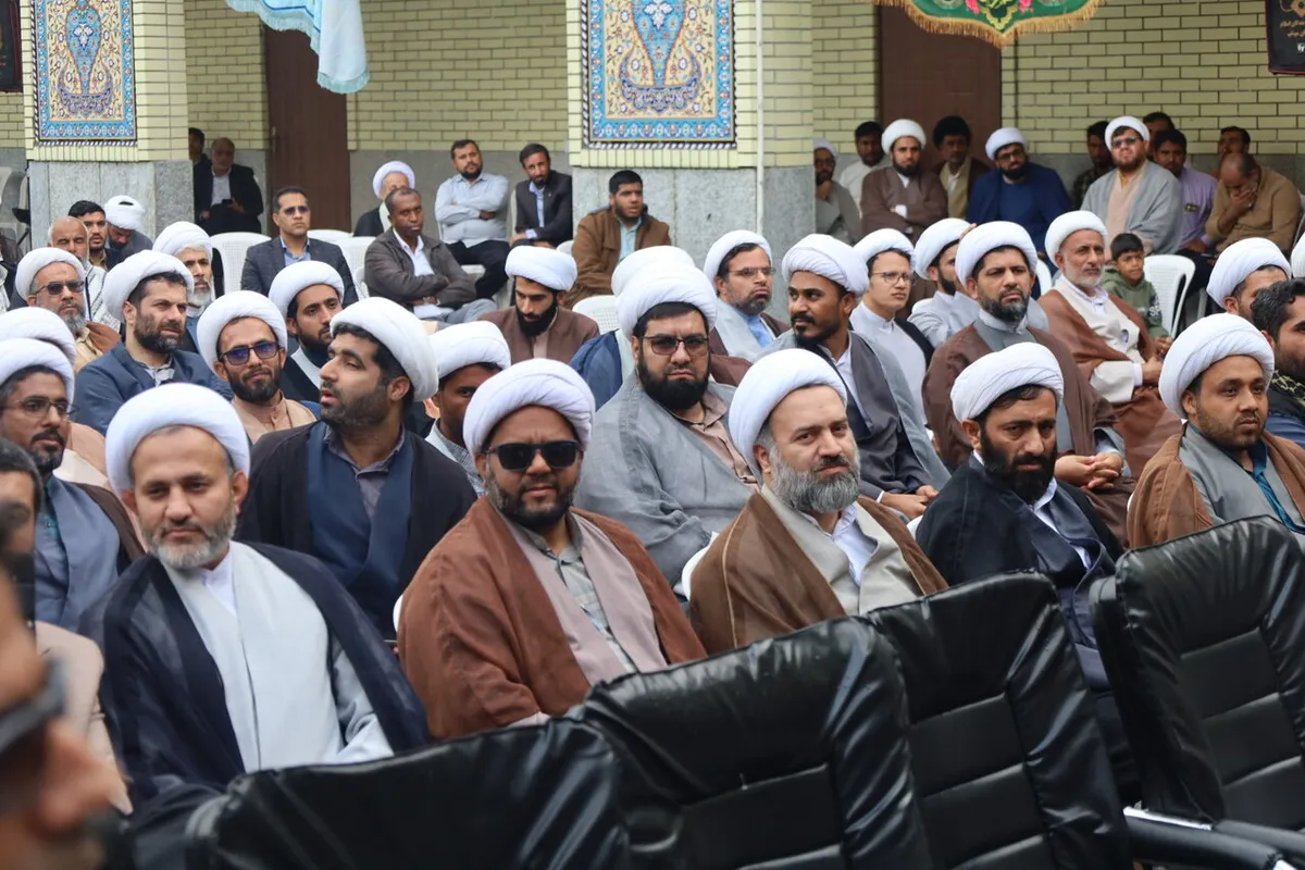 برگزاری همایش طلاب در میناب