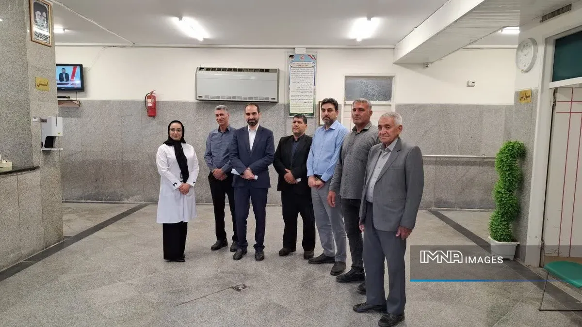 بازدید مدیر منطقه ۹ اصفهان از مرکز توانبخشی و نگهداری معلولان ذهنی محمودیه