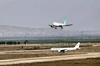 ثبت رکورد هفتگی ۱۱۰ پرواز  در فرودگاه کرمانشاه