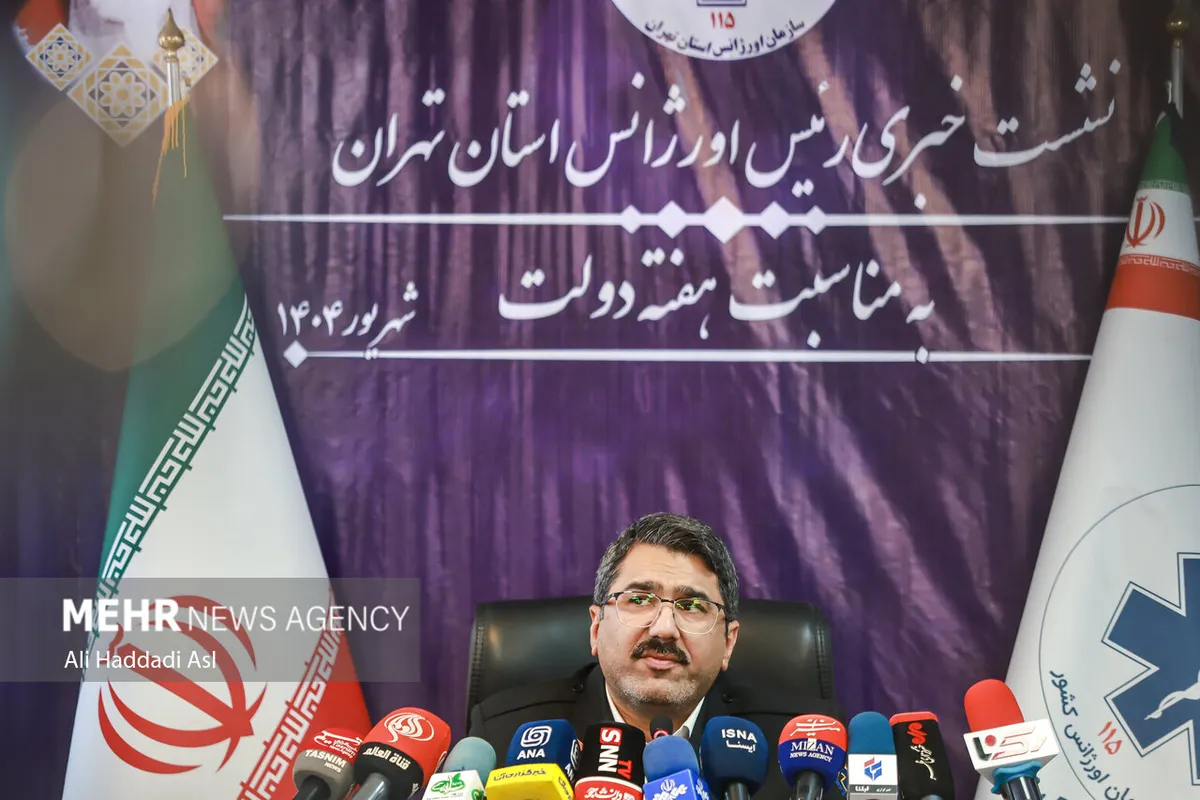 ثبت ۲۸ هزار مأموریت در اورژانس استان تهران طی هفته پایانی مهر ماه