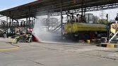 نمایش آمادگی عملیاتی و پاسخ‌گویی به حوادث در انبار نفت شهید مهدی باکری میاندوآب