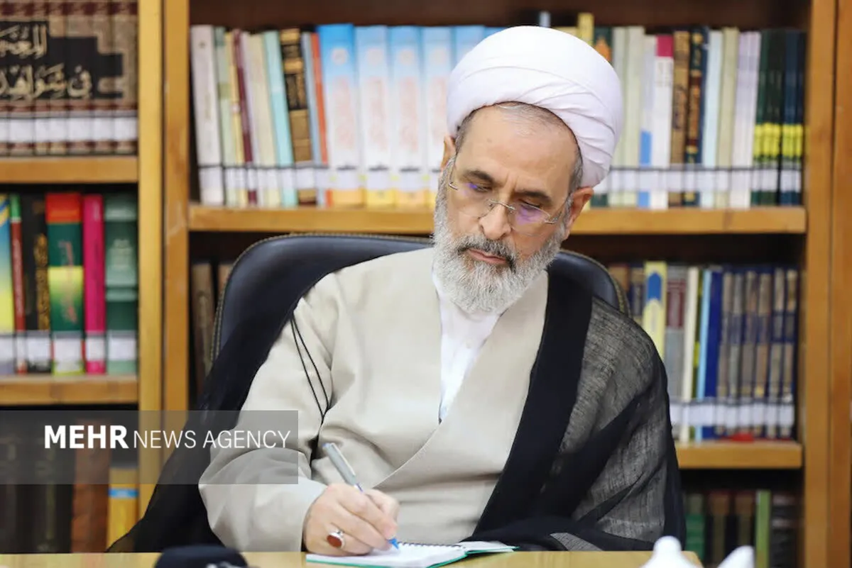 تقدیر آیتالله اعرافی از کارگزاران مواکب در تجمعات شبانه