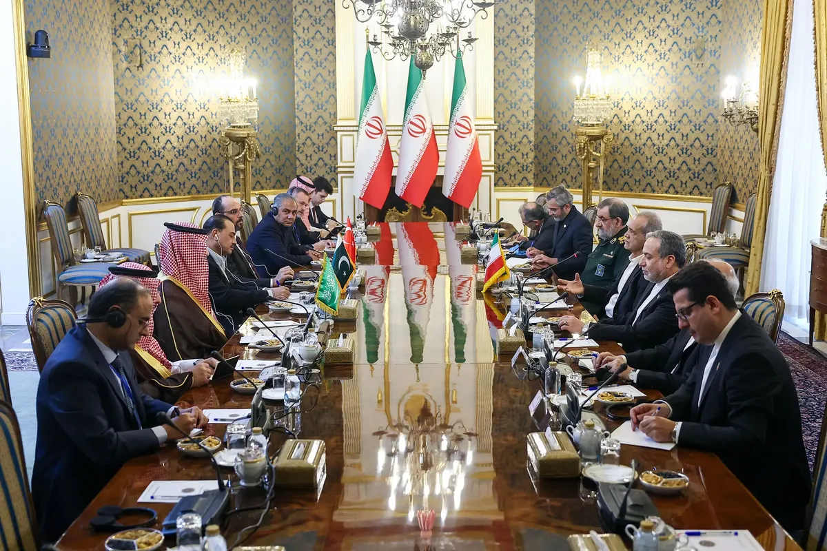 پیام نشست چهارجانبه تهران