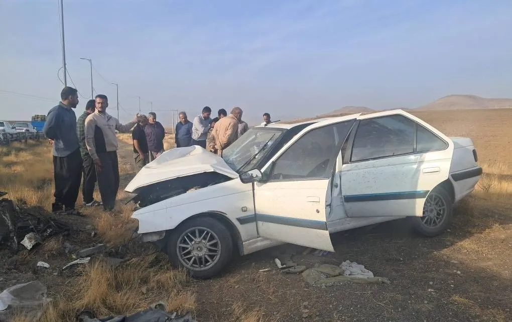 مصدومیت چهارتن در سانحه رانندگی در محور میاندوآب _ مهاباد