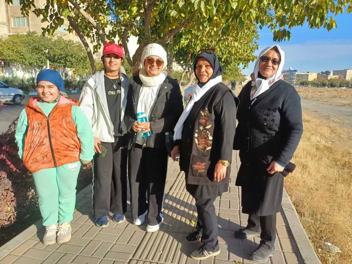 برگزاری همایش پیاده روی خانوادگی در مشهد
