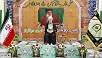 دیدار نماینده ولی فقیه در گیلان با کارکنان فرماندهی انتظامی استان