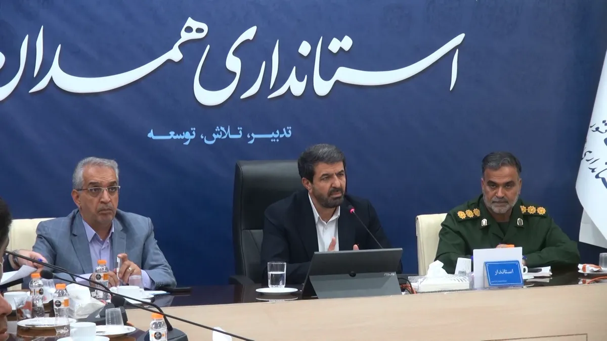 تاکید استاندار همدان بر افزایش تاب آوری همه دستگاهها و مردم